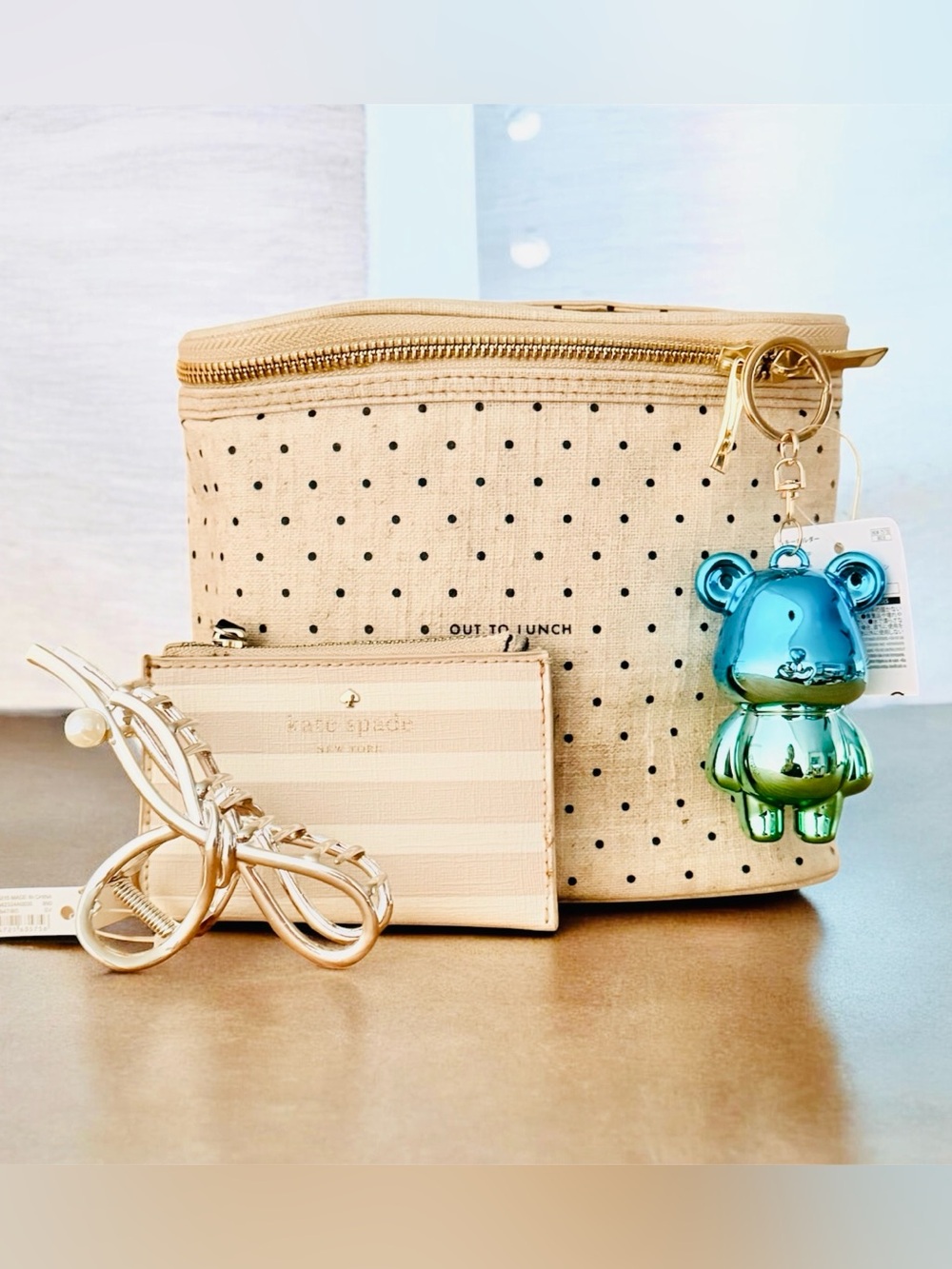 🔥kate Spade Beige 3 Item bundle!
